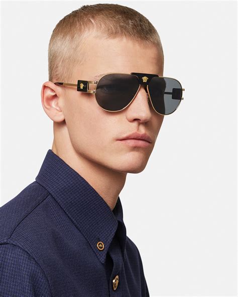 men versace aviator sunglasses|Versace aviator sunglasses for men.